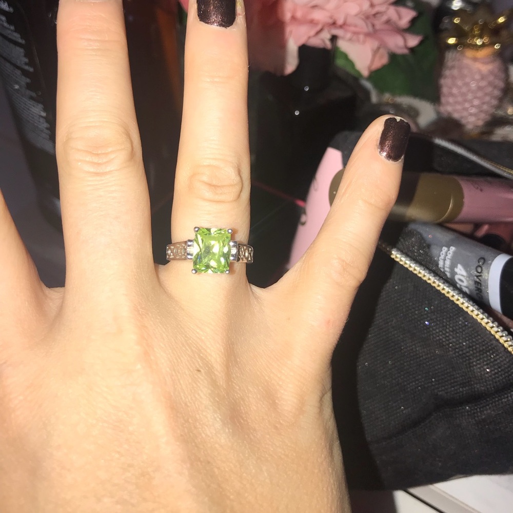 Lia Sophia Peridot Ring